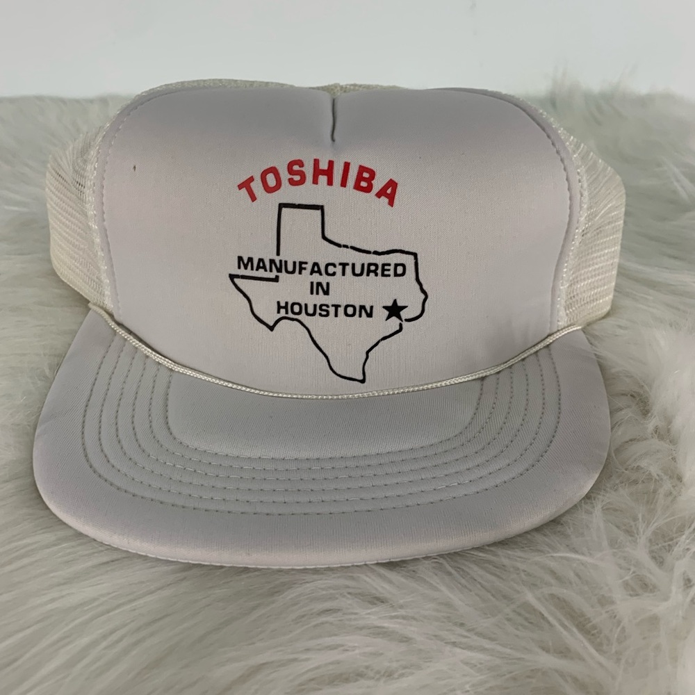Vintage Toshiba StrapBack Trucker Hat